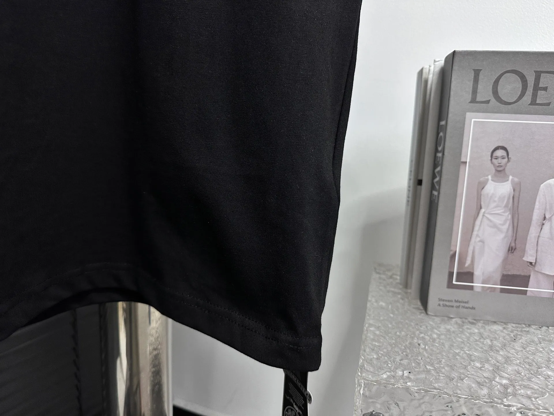 🅿️190 【ChromeHearts】Chrome Hearts 25ss round neck T-shirt Original fabric Official same style Short-sleeved T-shirt Customized 280g vat-dyed fabric Very comfortable to the touch Latest brick cabinet synchronization for spring and summer Fashionable and personalized Super versatile and good-looking Suitable for both men and women A must-have item Tag Collar label Washed wheat Complete with three standards Color: Black White Size: XS-L